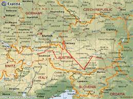 Search map of city, region, country or continent Klagenfurt Map