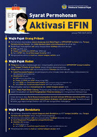 Pajakkitauntukkita Twitterissa Utk Aktivasi Efin Badan Boleh Dikuasakan Dgn Membawa Surat Kuasa Syarat Lengkapnya Silakan Lihat Gambar Tks Er Https T Co X4ax7tfxx4