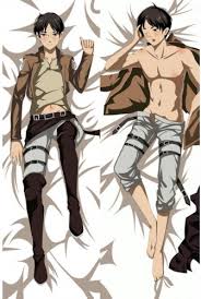 Its resolution is 725x1101 and it is transparent background and png format. Attack On Titan Eren Yeager Anime Body Pillow Dakimakura Dakimakura