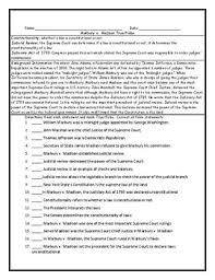 What are the steps to determine whether a decision is amenable to. Marbury V Madison Worksheet Nidecmege