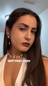 So I wanted to go as the devil advocate for Halloween so I thought nothing  could represent it better than our infamous baby oil …. happy spooky season  and stay safe :)! #halloween #babyoil