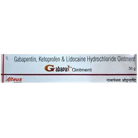 Buy Gabapax Ointment online | Uses, Side Effects, Price and substitutes | Apollo Pharmacy