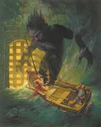 Shadowbaby By Gary Gianni For The 2014 Asoiaf Calendar A Song Of Ice And Fire Fantasy Illustration Game Of Thrones Art