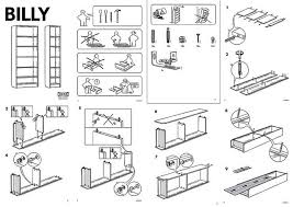 Billy Bookcase Instructions Ikea Brochure Mobili Ikea