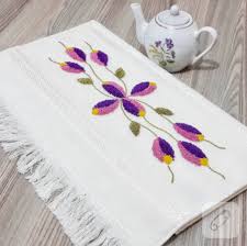 Harika Panc Nakisi Havlu Kenari Ornekleri 10marifet Org Nakis Havlular Elde Nakis