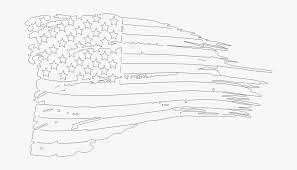 Transparent America Outline Clipart Tattered American Flag Line Art Free Transparent Clipart Clipartkey American flag clip art black and white money clipart for kids money.