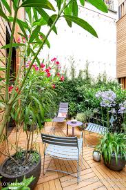 Rez De Jardin Paris 8eme Terrasse Bois Amenagement Jardin Jardins