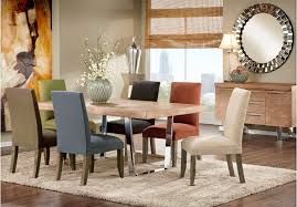 Cindy Crawford Home San Francisco Ash 5 Pc Dining Room With Chalk Chairs Dining Room Sets Muebles De Comedor Decoracion De Unas Cindy Crawford