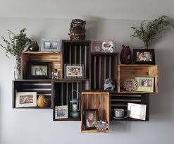 Image 0 Wooden Crate Shelves Wood Crate Shelves Crate Shelves