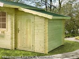 Palmako Anbauschuppen 28mm 1 63 X 2 35 M Anbau Gartenhaus Schuppen