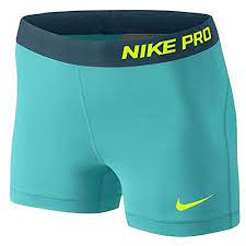 Nike Womens 3 Compression Short Medium Dusty Cactus Volt Nike Http Www Amazon Com Dp B0043d9j4s Ref Cm Sw R Pi Dp Mi Nike Pros Womens Shorts Nike Outfits