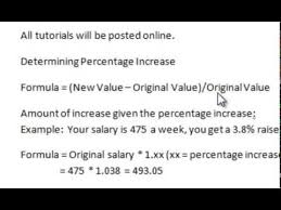 If you wish to calculate the percentage increase or decrease of several numbers then we recommend using the first formula. How To Calculate Percentage Increase In Salary How To Wiki 89