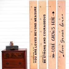 Personalized Wooden Growth Charts