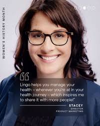 A fun Women's History Month feature with our women of Lingo ❤️