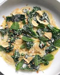 Corzetti With Italian Broccoli Pine Nuts And Mint By Misinewyork Corzetti Happens To Be One Of My Favorite Pasta Shapes What S