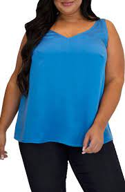 Camel maternity/nursing high neck vest. Women S 100 Silk Plus Size Tops Nordstrom