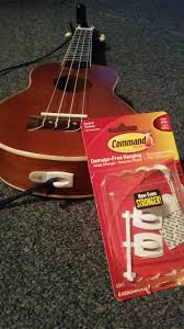 4 important things to remember. Command Hook Ukulele Strap Button 4 Steps Instructables