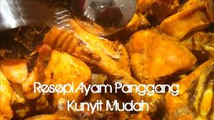 Penasaran seperti apa resep membuat ayam panggang bumbu special yang mudah? Resepi Ayam Panggang Kunyit Mudah Malas