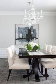 Ivory And Blue Dining Room With Nailhead Chairs Contemporary Dining Room Decoracion De Comedor Muebles De Comedor Decoracion De Unas