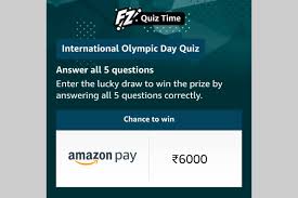 Jul 13, 2021 · ultimate olympics quiz questions and answers 1. Amazon International Olympic Day Quiz Answers Today Win Rs 6 000 1 Winner Pricebaba Com Daily