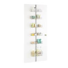 How to assemble a door and wall rack, media rack. Platinum Elfa Utility Bathroom Over The Door Rack Solution The Container Store