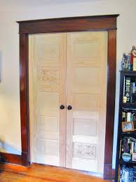 Most stock prehung doors use jambs that are 4 9/16 inches, wide enough for 2x4 framing (1.5x3.5 actually) and two 1/2 inch drywall faces. Should You Choose A Slab Or Pre Hung Interior Door Angie S List