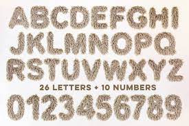 Lamb 3D Furry Letters Pack By Balabolka | TheHungryJPEG