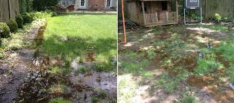 They do not seem effective though, and neither does the mulch as it just flows downward. New Jersey Yard Drainage Driveway Drainage And Landscaping Solutions Titan
