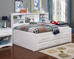 Discovery Furniture Youth Bedroom Carolina White 6 Drawer Storage Bed Mattress Free Carolina6drwhite In 2020 Daybed With Storage Bookcase Bed Full Daybed