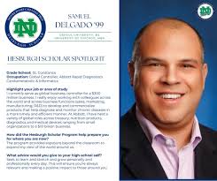 Founded in 1991, the Notre Dame College Prep Hesburgh Scholar Program  challenges the most academically gifted and motivated students through a  demanding course of studies to further their overall development through  involvement