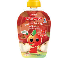 Nước ép trái cây Andros Fruit Me Up - thạch Táo (90g)