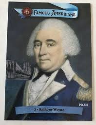 Mad Anthony Wayne 2021 Historic Autographs Famous Americans #3, PD-US