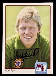 ASTON VILLA NIGEL Spink Testimonial programme £1.99