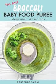 It is very very easy and quick. The Best Broccoli Baby Food Puree 4 Months Baby Foode
