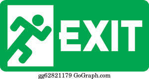 Download exit images and photos. Exit Clip Art Royalty Free Gograph