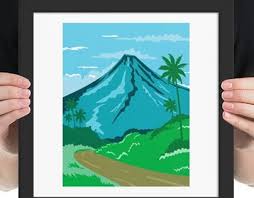 Hiking trails, campgrounds, and much more! Check Out New Work On My Behance Profile Mayon Volcano Albay Philippines Wpa Poster Http Be Net Gallery 107847813 Mayon Volcano Al In 2020 Wpa Posters Wpa Poster