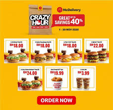 Click on the product for nutritional facts. 1 30 Nov 2020 Mcdonald S Mcdelivery Crazy Hour Promotion Everydayonsales Com