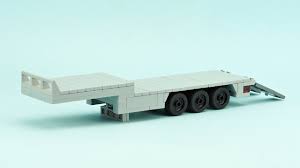These are the instructions for building the lego city monster truck that was released in 2018. Lego Low Bed Semi Trailer Moc Building Instructions Youtube