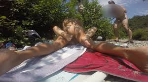 Pärchen beim Sex an der Isar in München gefilmt