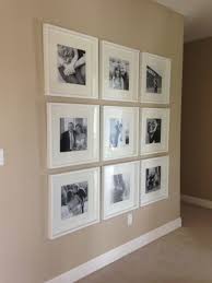 Black And White Photo Wall With Ikea Frames Chronological Order Plan On Incorporating With Images Ikea Gallery Wall Black And White Dining Room Frames On Wall