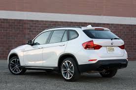 2013 Bmw X1 Crossover White Car Rear Side Bmw Suv Bmw Bmw Car Models