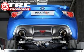 Trc Tuning Corporations Germany E K Toyota Lexus Mazda Tesla Tuning Developments Trc Performance Milltek Sport Exhaust System Duplex Left Right 1x114 3mm Toyota Gt86 Subaru Brz Polished Exhaust Tips