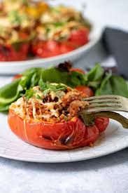 Plus, the shell helps you sneak in veggies like a pro. Vegan Stuffed Peppers Veggie Desserts