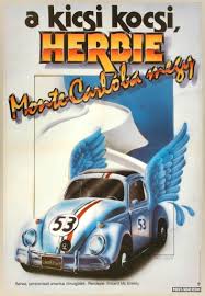 POST-SOC - Herbie Goes to Monte Carlo - 1 Sheet Hungarian Movie Poster