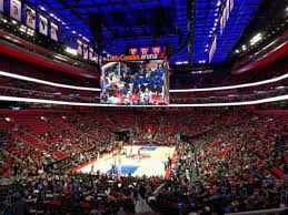 Little Caesars Arena Section 102 Home Of Detroit Pistons