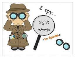 Pin On Spanish Sight Words