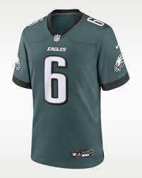 DeVonta Smith Philadelphia Eagles Men's Nike NFL Game Jersey