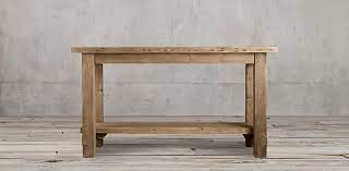 Morgan slope arm fabric bar & counter stool. Salvaged Wood Island Collection Salvaged Natural Rh