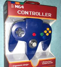 Nintendo 64 clay fighter 63 1/3 box only no cartridge n64. Brand New Blue N64 Controller New In Box Nintendo 64 Classic Joypad Design