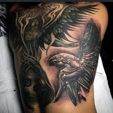 Größte vielfalt an temporäre tattoos weltweit: Top 103 Guardian Angel Tattoo Ideas 2021 Inspiration Guide Guardian Angel Tattoo Angel Tattoo Men Neck Tattoo For Guys